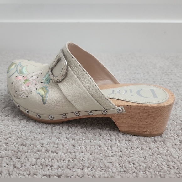 Dior clogs Vintage 37 - NEVER WORN - Picture 8 of 11